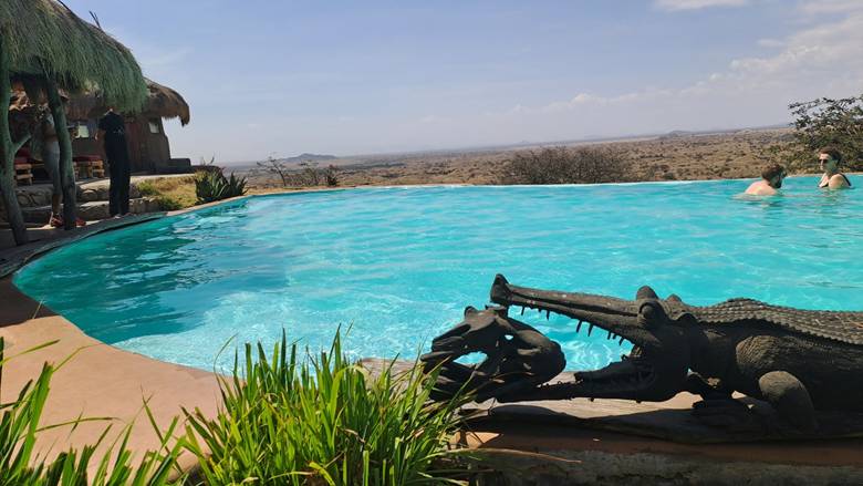 Bazen u Masai Lodge-u